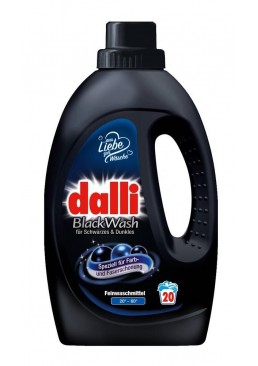 Гель для прання Dalli Black Wash для прання чорних і темних тканин, 1.1 л (20 прань)